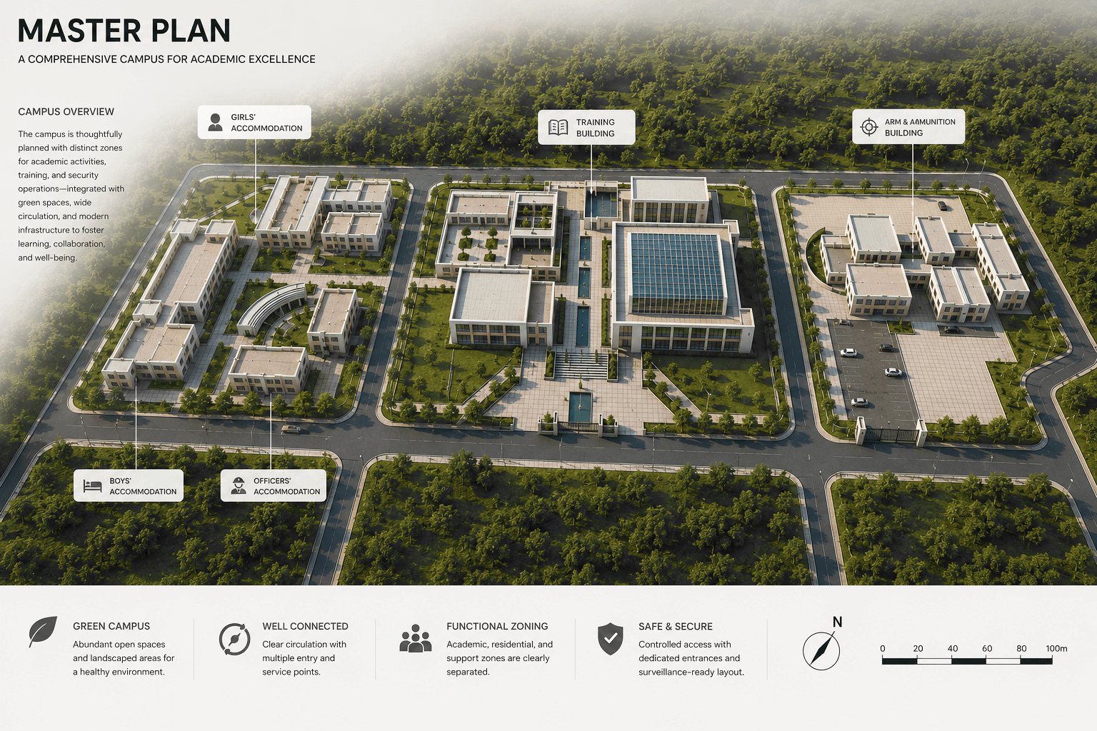 Training Center, Competition Project – Ahmedabad