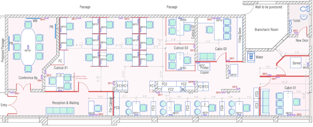 Interiors Admin Office – Ahmedabad